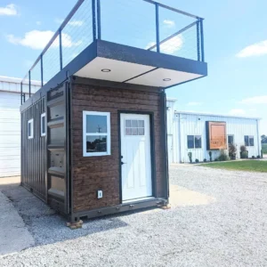 20 Ft Container Tiny House Recreational / Hunting Cabin