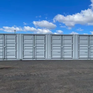 New One-Trip 40ft High Cube Shipping Container with 4 Side Doors