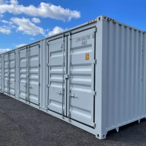 New One-Trip 40ft High Cube Shipping Container with 4 Side Doors