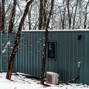 Luxury Shipping Container Homes (40’ x8’x 9’6” Tall) Two Blue, Two Grey