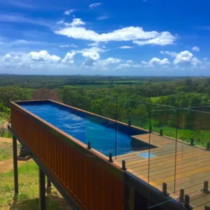 20ft Shipping Container Swimming Pool – Ready for Your Backyard Oasis!