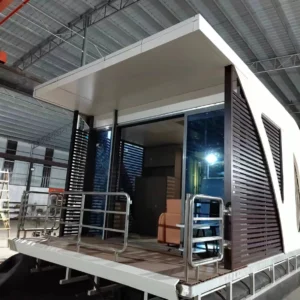 Premium 22 Ft Houseboat | Modern Floating Home with Panoramic Views