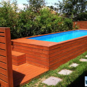 Prefab outdoor fiberglass pool container swimming pool