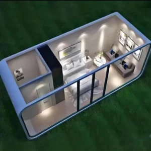 Stylish Prefab Modern Tiny House: 20ft, 30ft, & 40ft Modular Cabin